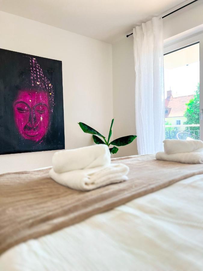 Sunset Club - Suite L Balkon - Kueche - Parkplatz Μέμμινγκεν Εξωτερικό φωτογραφία